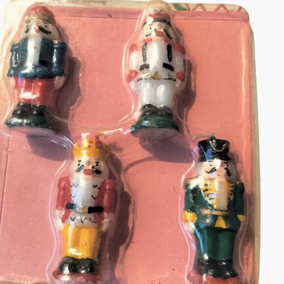 Wilton Nutcracker Handpainted Candle Cake Decorations Christmas 1994  Vintage  4 - Picture 2 of 10